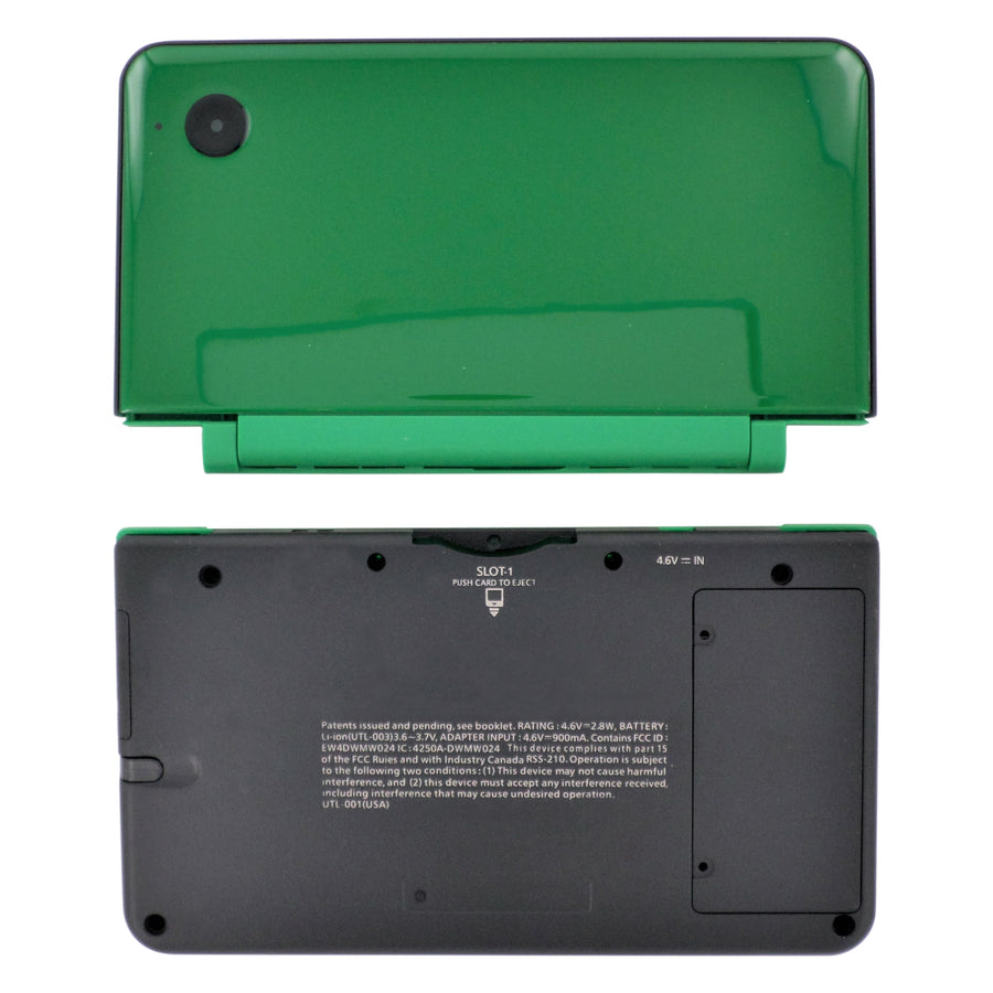 Full housing shell for Nintendo DSi XL console complete casing repair kit replacement - green | ZedLabz