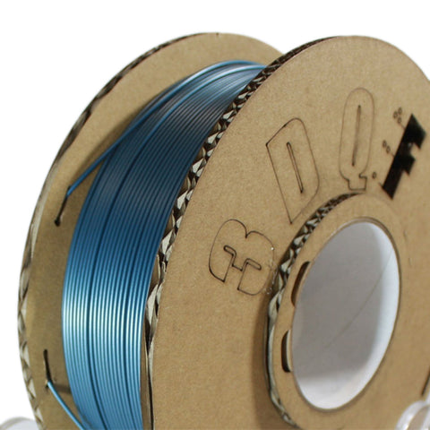 3D printer PLA filament 1.75mm 1KG roll - UK made eco friendly - King Fisher blue | 3DQF