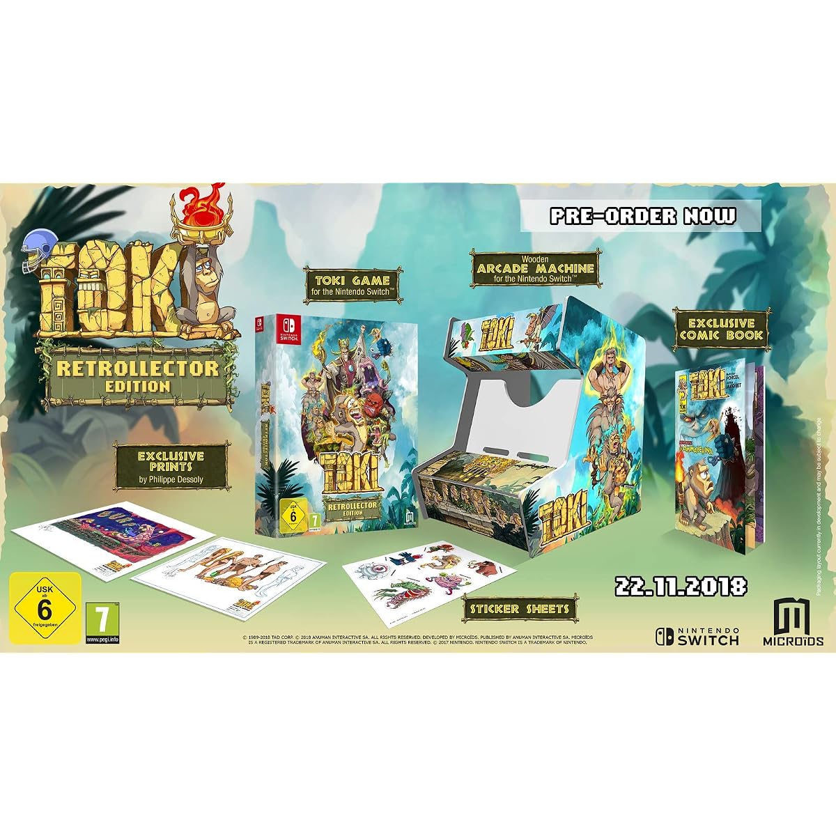Toki Collector's Edition for Nintendo Switch | Microids