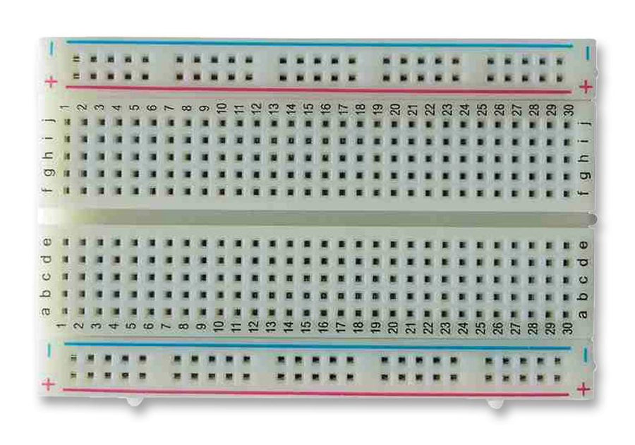 Solderless 400 point prototyping breadboards for electronics projects & testing | ZedLabz