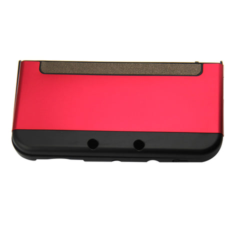 Hybrid case for New 3DS XL Nintendo console aluminium protective hard shell - Red | ZedLabz