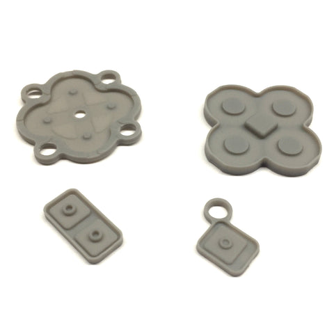 ZedLabz replacement conductive rubber pad button contacts gasket kit for Nintendo DSi original