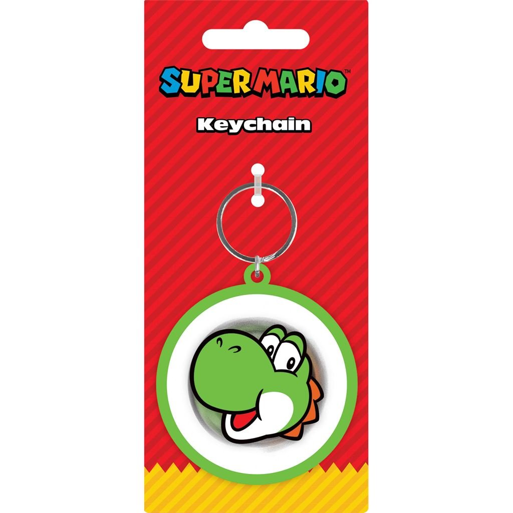 [KEYRING] Super Mario Yoshi spinner keychain | Pyramid - 1