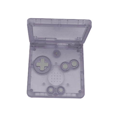 Replacement Housing shell for Game Boy Advance SP Nintendo GBA - clear atomic purple | ZedLabz