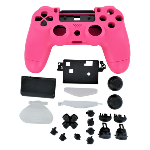 Complete housing shell for PS4 Slim Pro controller ZCT2 JDM-040 replacement - Pink | ZedLabz