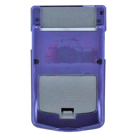 Cover case for GameBoy Color console protective TPU case - Clear Purple | ZedLabz