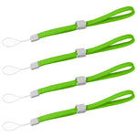 Wrist strap for DS DSi 2DS 3DS, Wii U, Sony PSP, PS Vita PS3 Move Camera Mobile adjustable - 4 pack Green & Grey | ZedLabz
