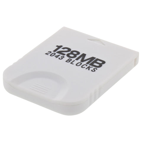 ZedLabz 128MB memory card for Nintendo GameCube GC & Wii 2043 block - white