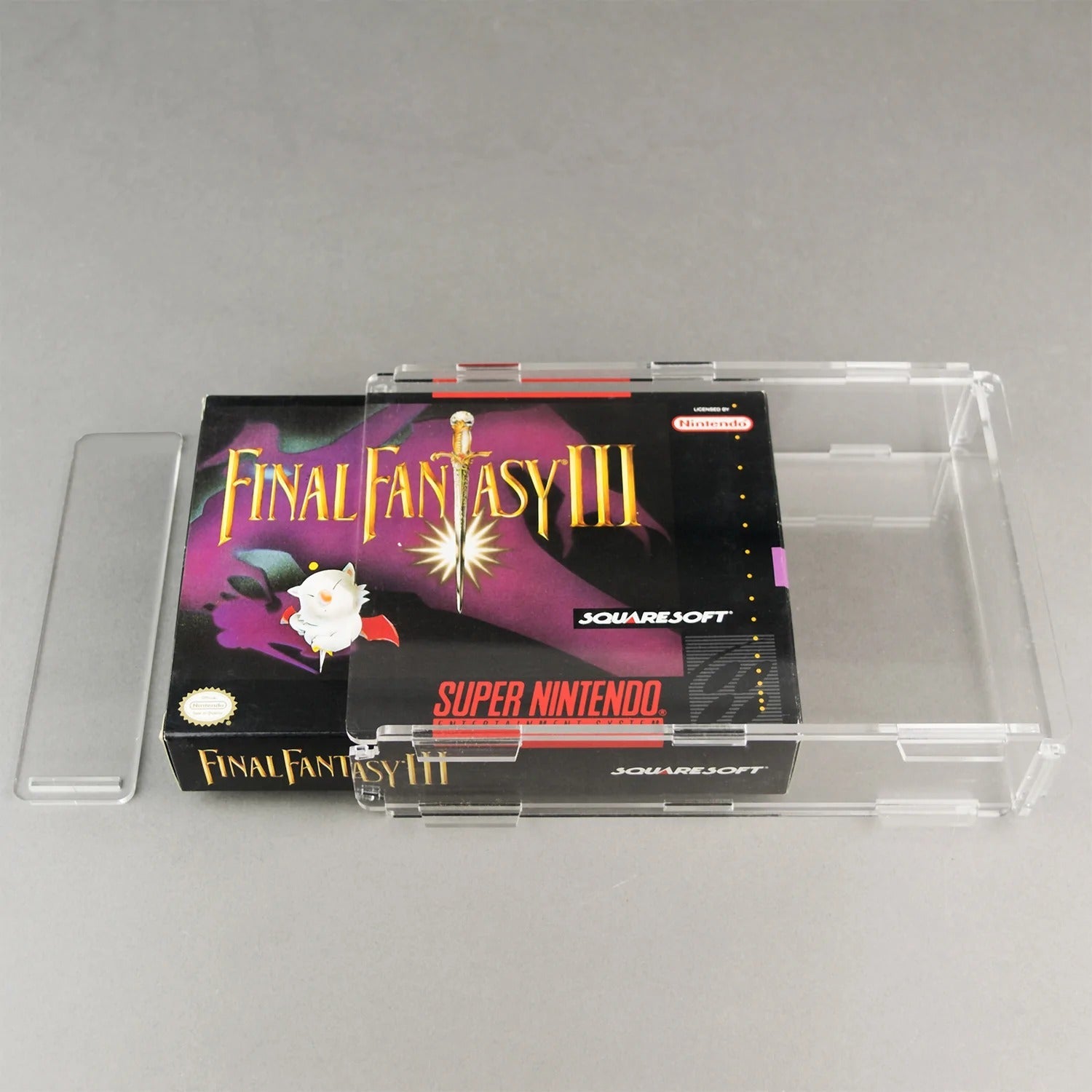 Köffin display case for Super Nintendo Snes boxed game | Rose Colored Gaming - 4