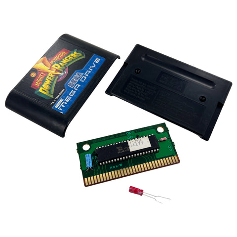 Replacement power capacitor for Sega Mega Drive / Genesis game cartridge - 5 pack | ZedLabz