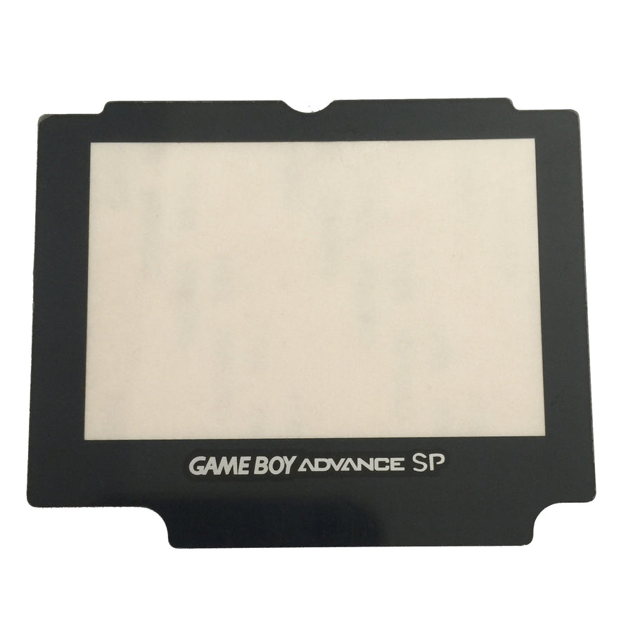 ZedLabz replacement plastic screen lens cover for Nintendo Game Boy Advance SP with adhesive