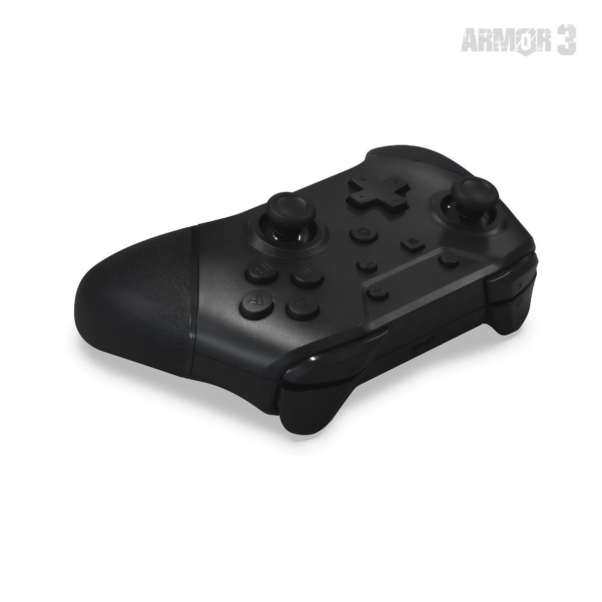 Nuchamp wireless game controller for Nintendo Switch / Lite / OLED console - Black | Armor 3