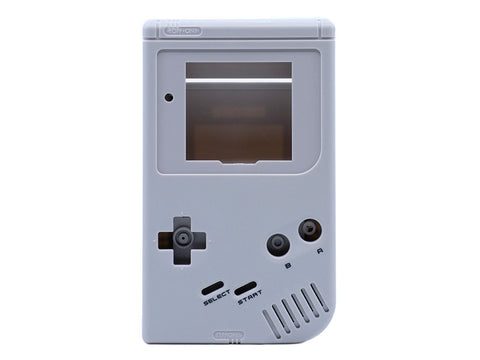 Front & Back housing shell for Nintendo Game Boy DMG-01 Original console - Game Boy Light Grey | Retro Modding