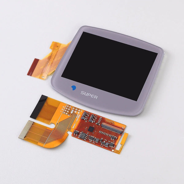 Laminated IPS 3.0 backlight screen kit for Nintendo Game Boy Advance GBA AGB - Super Famicom grey | Funnyplaying