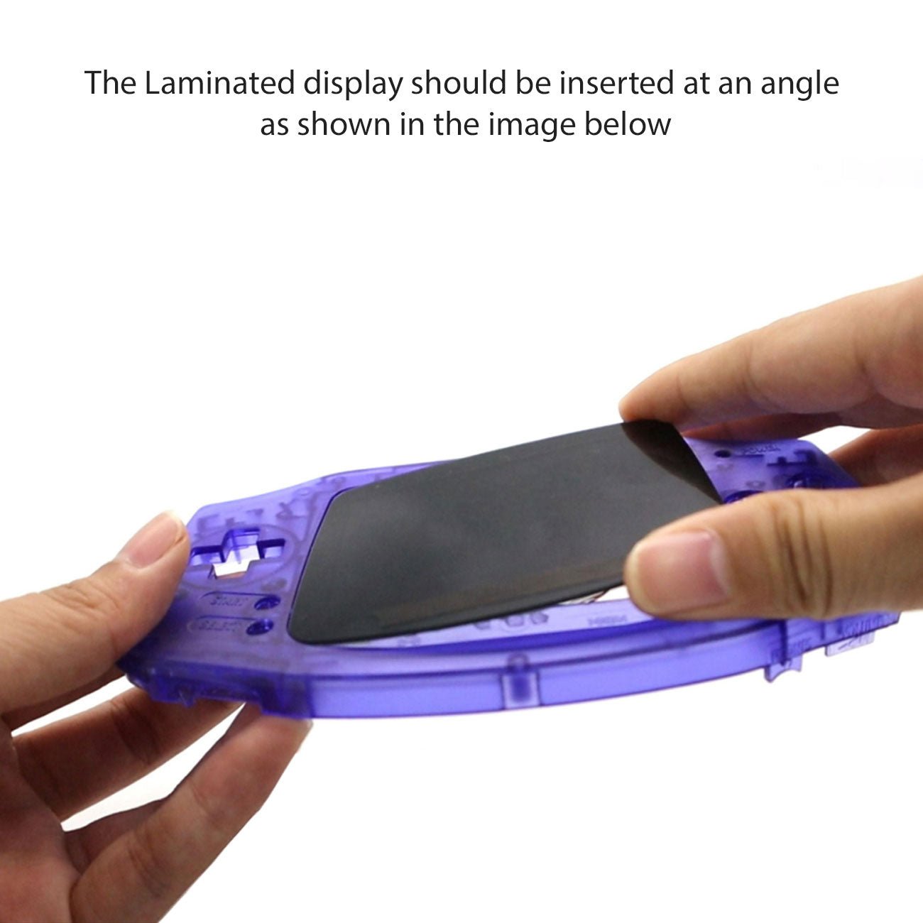 Laminated IPS 3.0 LCD screen kit for Nintendo Game Boy Advance [GBA AGB] - Black | Hispeedido