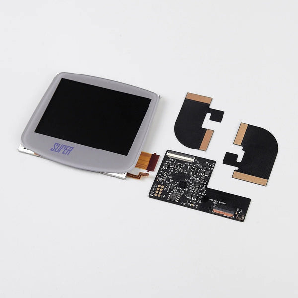 Laminated ITA TFT screen kit for Game Boy Advance 3.0 GBA AGB Snes grey | Funnyplaying