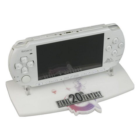 Display stand for Sony PSP handheld console Final Fantasy 20th Anniversary Edition - White | Rose Colored Gaming
