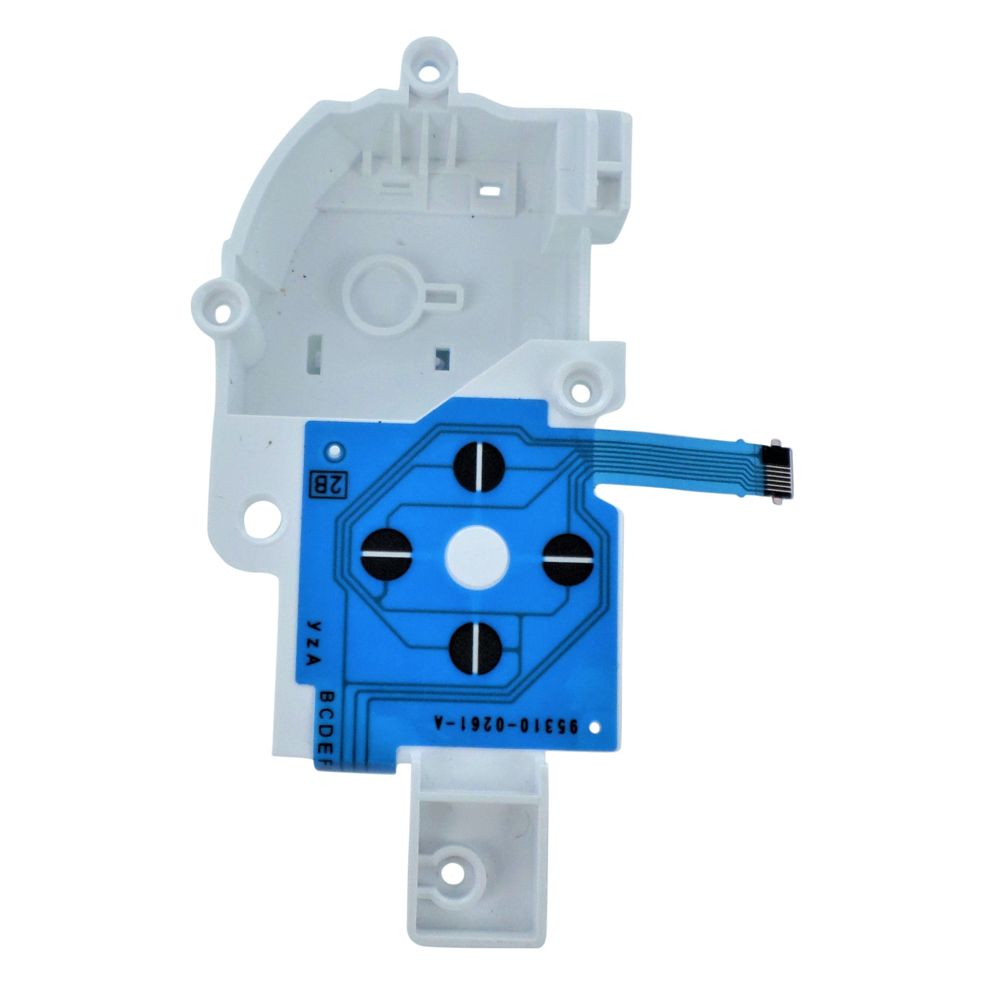 Left keypad film for Nintendo Wii U gamepad controller internal replacement - PULLED | ZedLabz