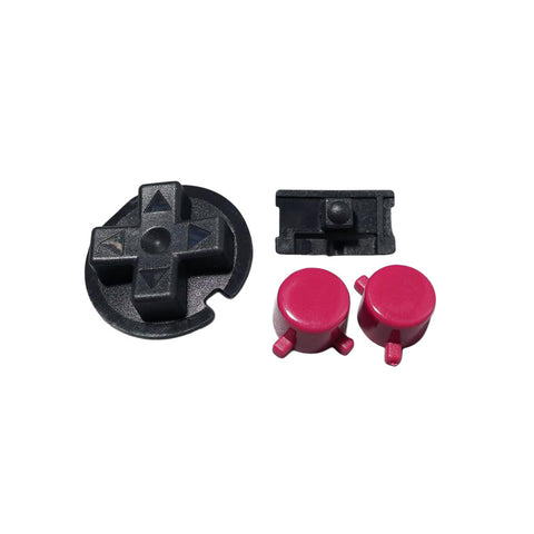 Button set for Nintendo Game Boy Pocket A B D-Pad power switch - DMG-01 style | Funnyplaying