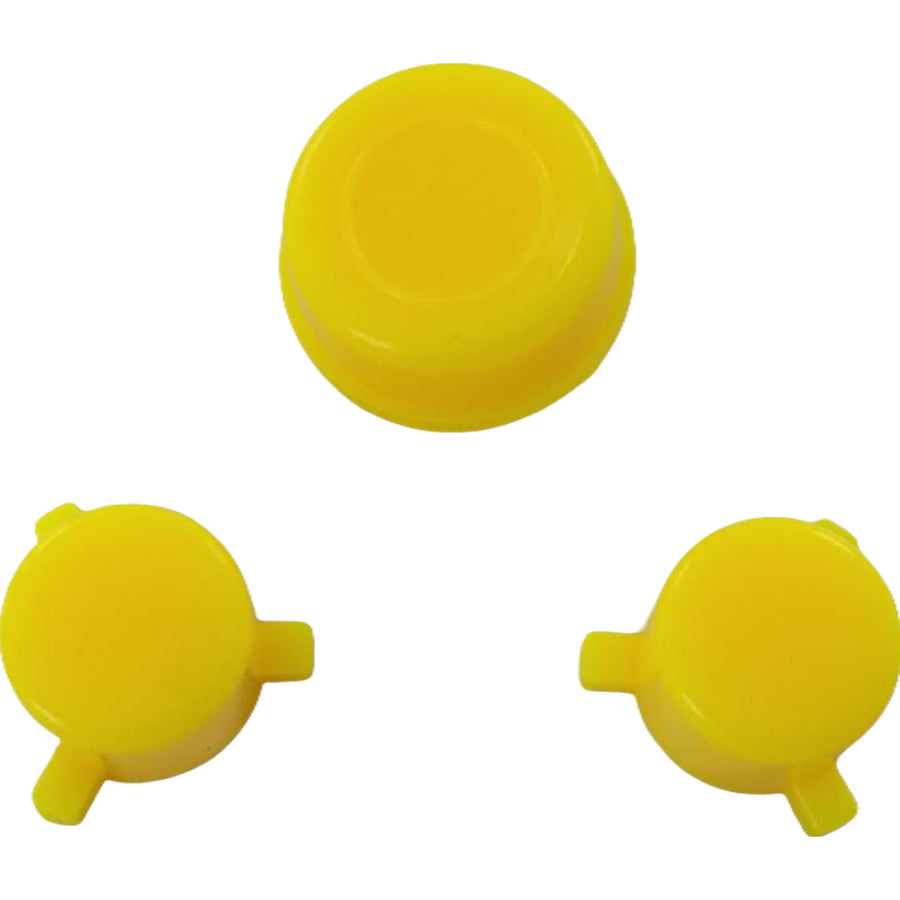 Action & Joystick Cap Button Set For Neo Geo Pocket Color - Neon Yellow | Retro Modding
