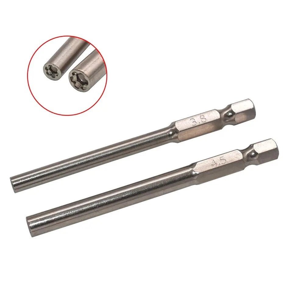 Long 3.8 & 4.5mm gamebit security tool bit for games & consoles NES SNES N64 GC Game boy | ZedLabz - 1