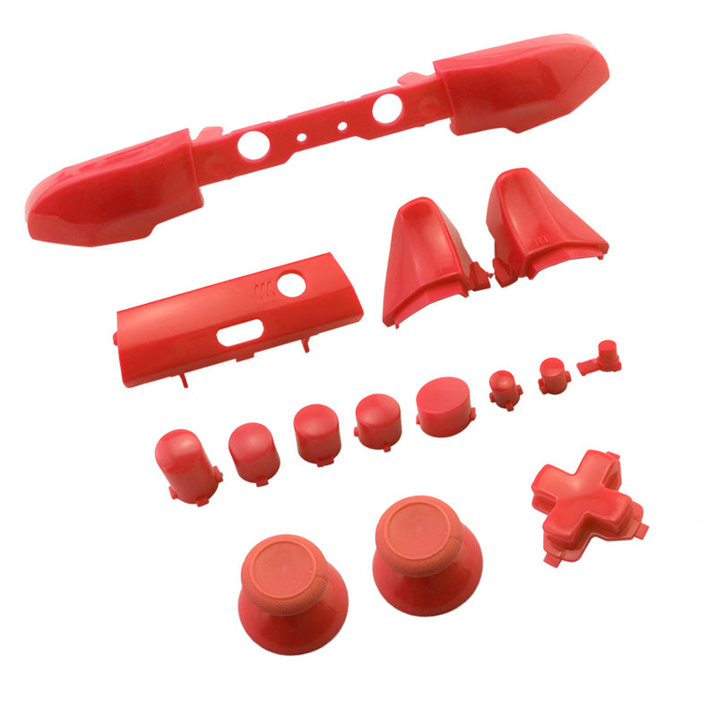 Full Button Set For Xbox One Slim 1708 Controllers - Red | ZedLabz