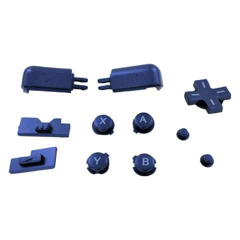 Replacement Button Set For Nintendo DS Lite - Metallic Blue | ZedLabz
