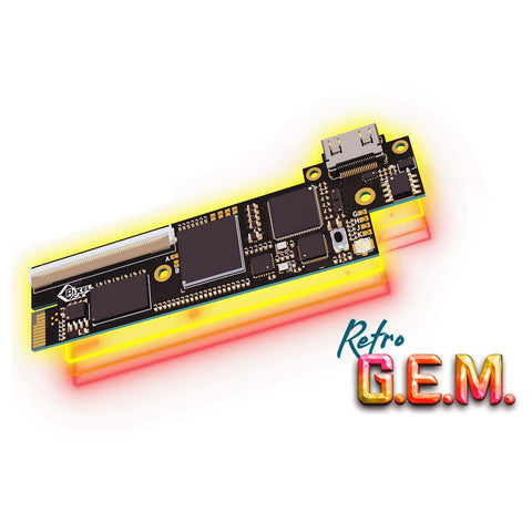Retro Gem HDMI Upscaler kit universal lag free digital video AV upgrade mod | PixelFX
