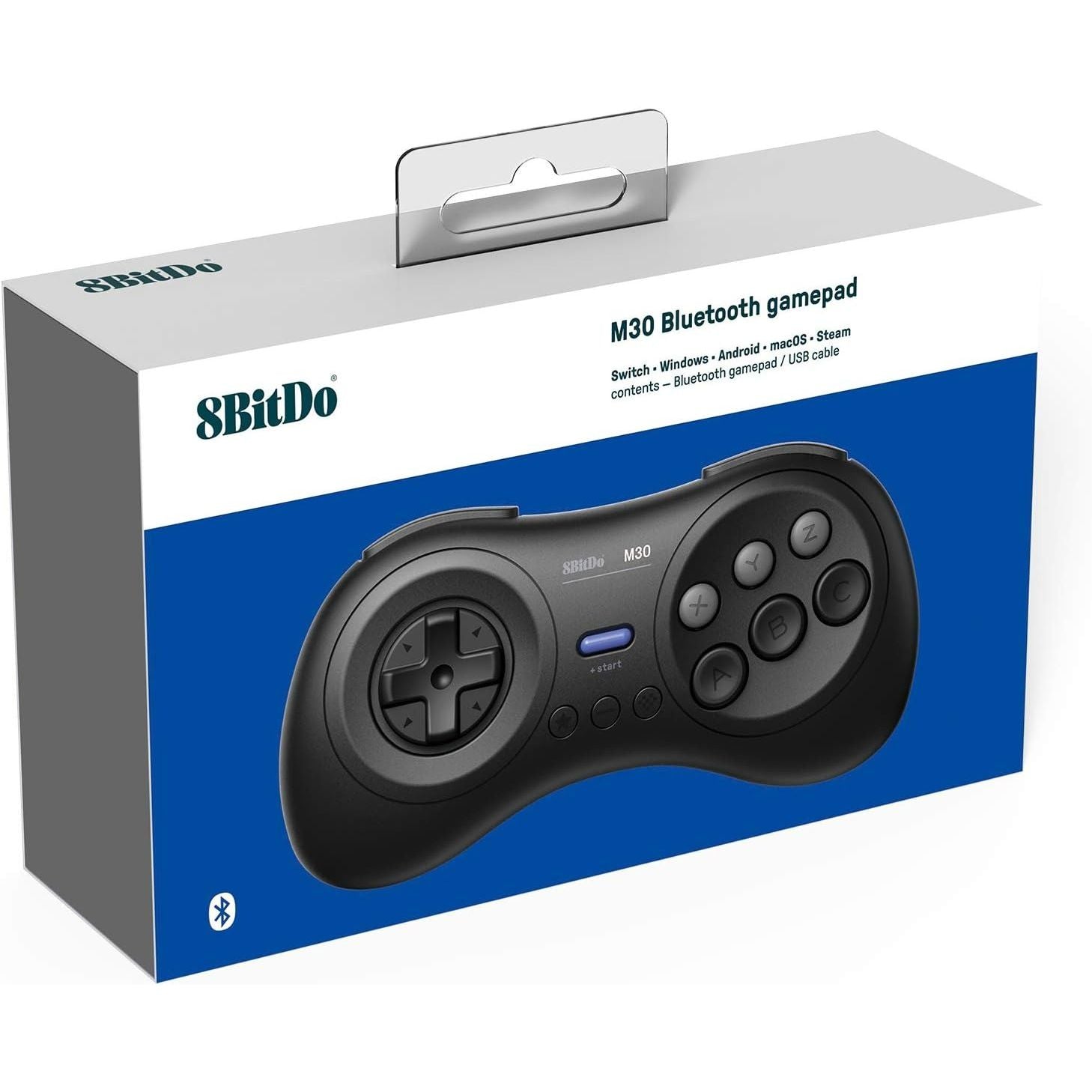 M30 bluetooth wireless gamepad for Nintendo Switch, Windows, Mac & Android - black | 8BitDo - 5