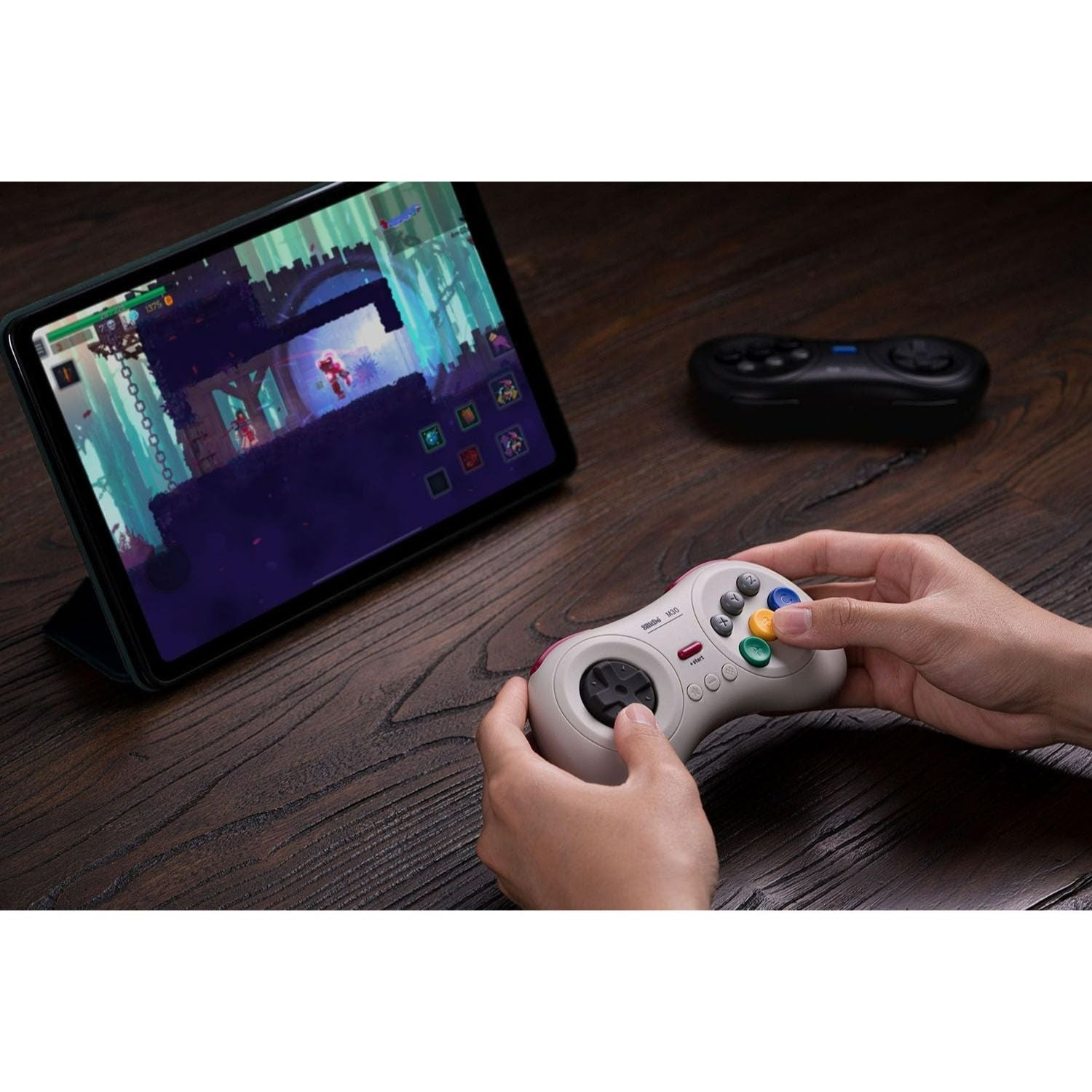 M30 bluetooth wireless gamepad for Nintendo Switch, Windows, Mac & Android - white | 8BitDo - 7
