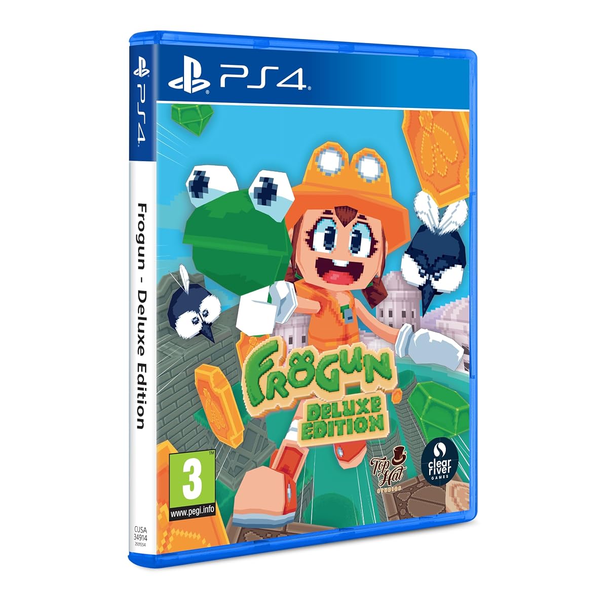 Frogun Deluxe Edition for PlayStation 4 | Clear River Games