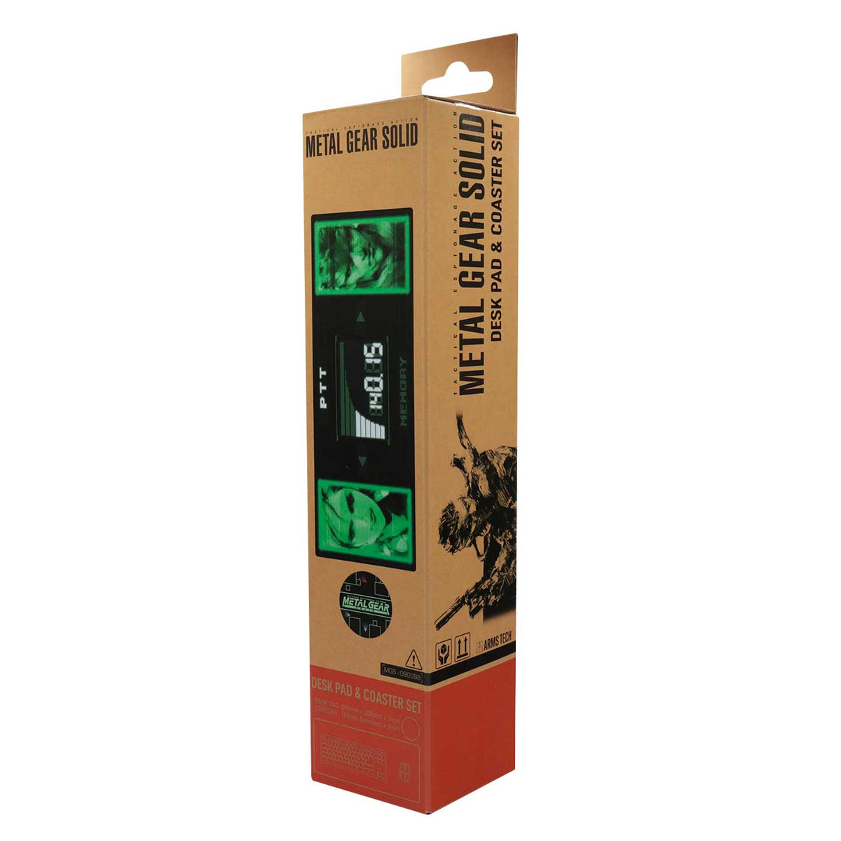 Metal Gear Solid XL Desk Pad & Coaster Set | Fanattik