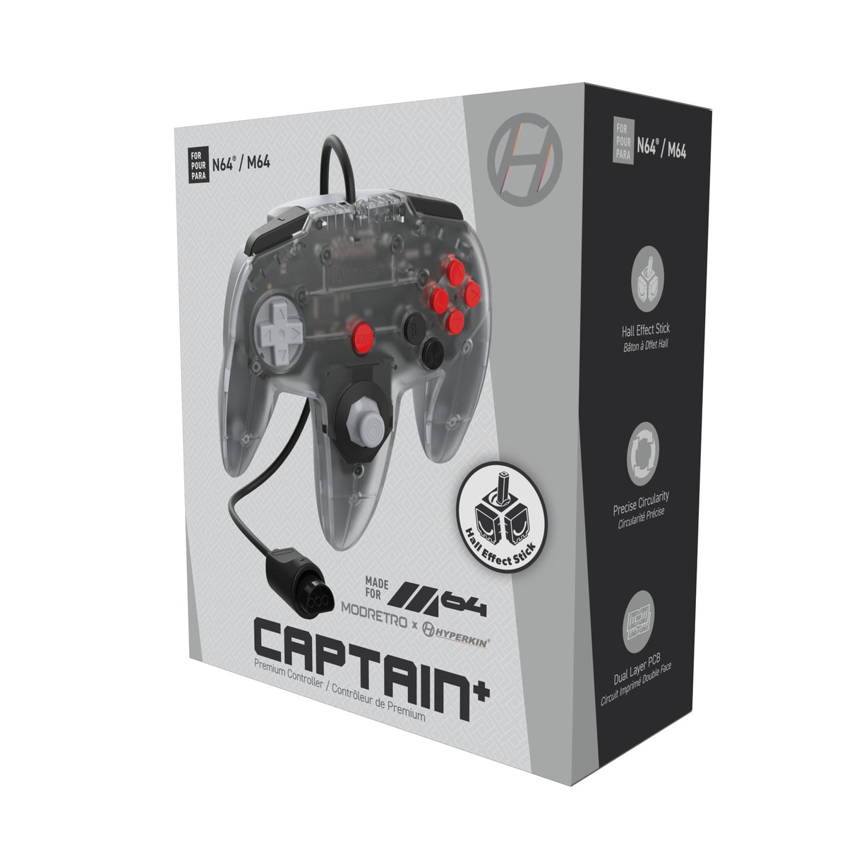 M64 Captain+ Premium Controller Special Edition - Frost | Hyperkin - 5
