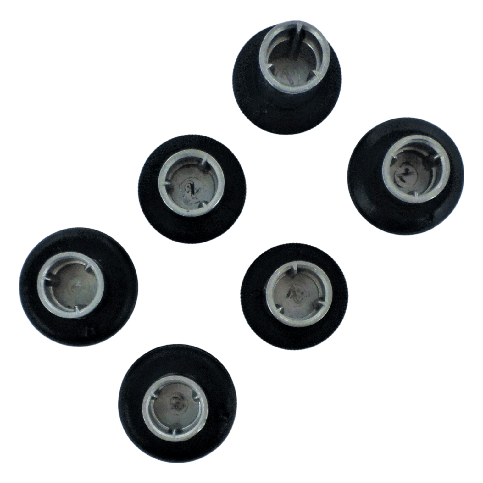 Magnetic analog thumbstick set for Xbox One elite 2 controllers - 6 pack Black | ZedLabz - 5