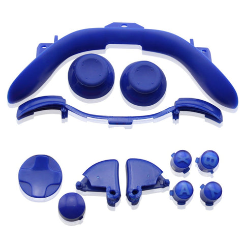 Button set for Xbox 360 Controller Microsoft full replacement - blue | ZedLabz