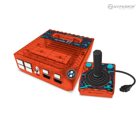 RetroN 77 HD home gaming console for Atari 2600 games - Amber | Hyperkin