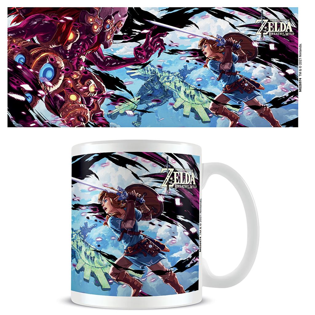 The Legend of Zelda: Breath of the Wild vs Phantom official mug 11oz/315ml white ceramic | Pyramid