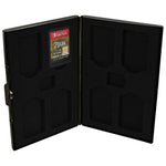 ZedLabz aluminium metal 8 in 1 game cartridge card holder travel storage case for Nintendo Switch - black