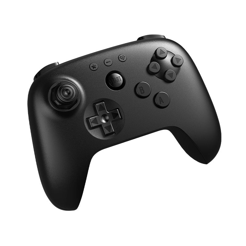 64 Bluetooth controller with Hall Effect stick for Analogue 3D, Switch, Windows & Android - Black | 8BitDo