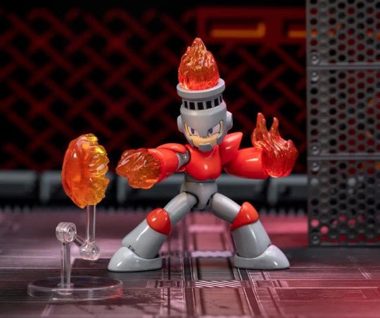 Mega Man Fire Man 1:12 Scale Action Figure | Jada Toys - 5