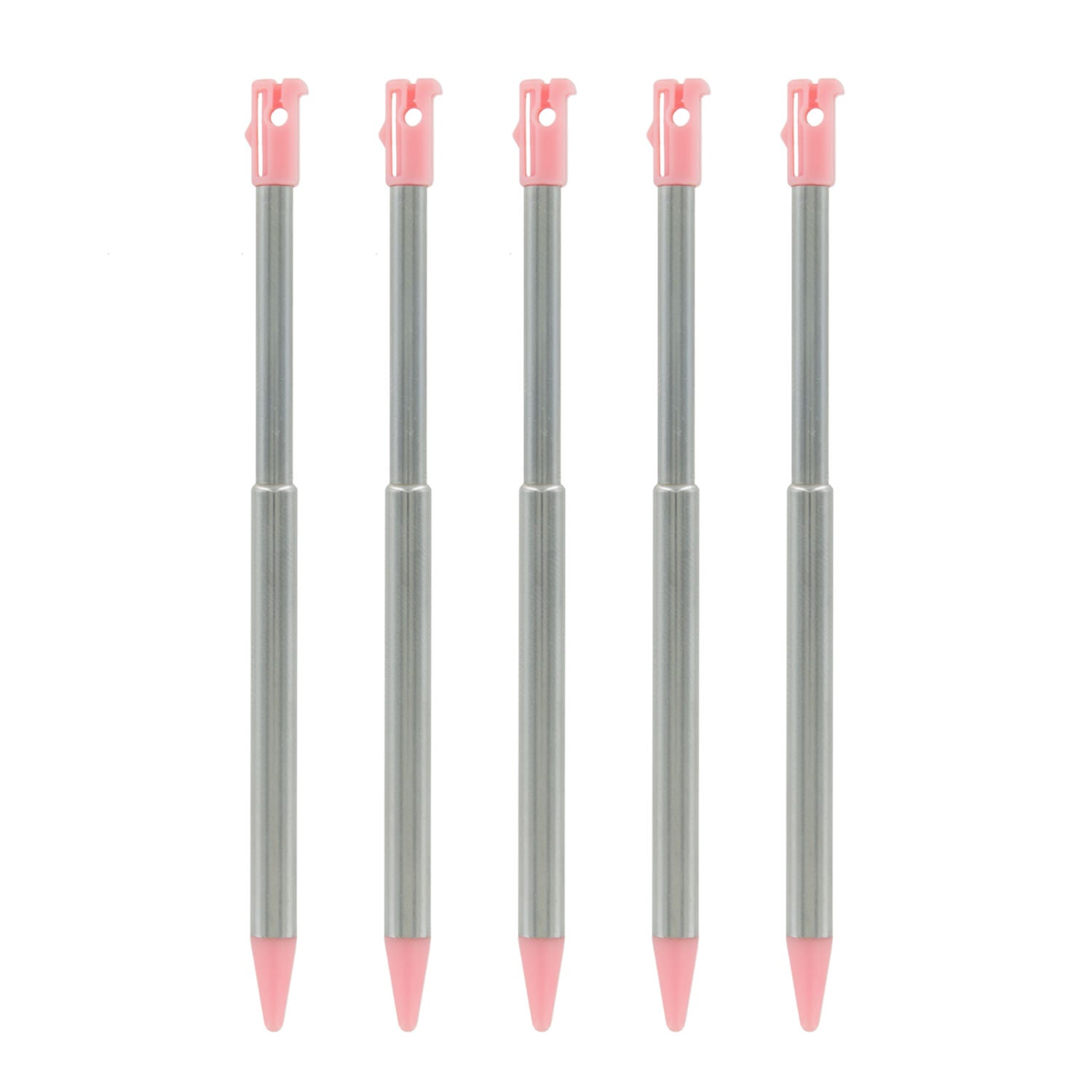 Metal Extendable Stylus For 2012 Nintendo 3DS - 5 Pack Pink | ZedLabz - 4