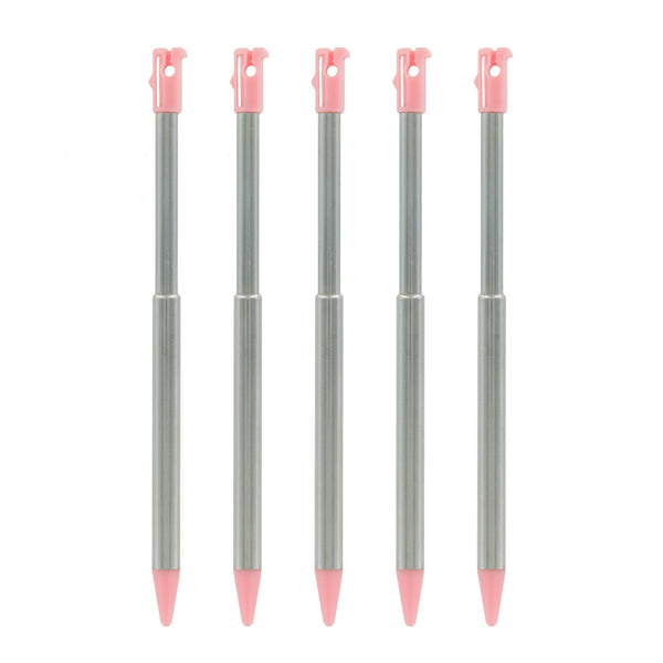 Metal Extendable Stylus For 2012 Nintendo 3DS - 5 Pack Pink | ZedLabz 