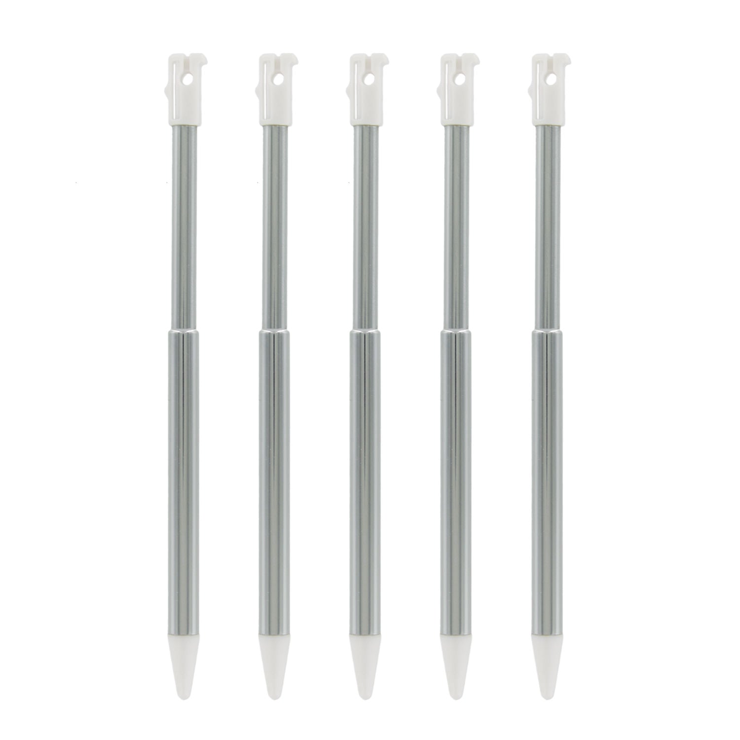 Metal Extendable Stylus For 2012 Nintendo 3DS - 5 Pack White | ZedLabz - 4