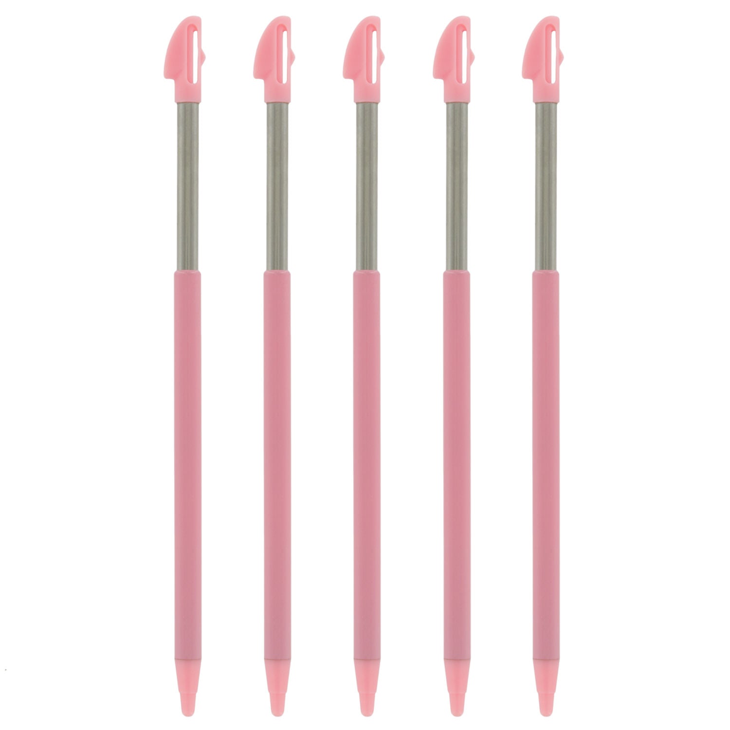 Metal Extendable Stylus For Nintendo 3DS XL - 5 Pack Pink | ZedLabz - 4