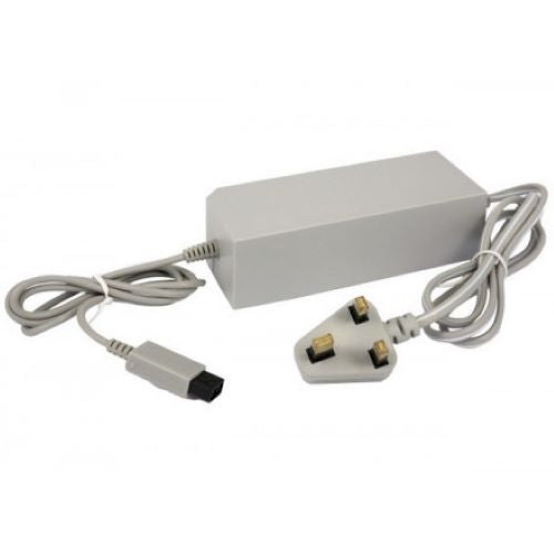 Adapter for Nintendo Wii console AC UK plug - Grey | ZedLabz