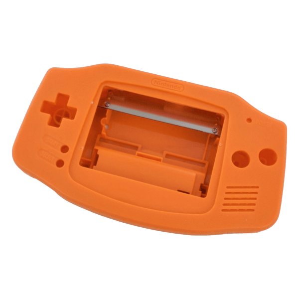 Modified housing front & back shell for IPS LCD Screen Nintendo Game Boy Advance console replacement - Orange | Funnyplaying