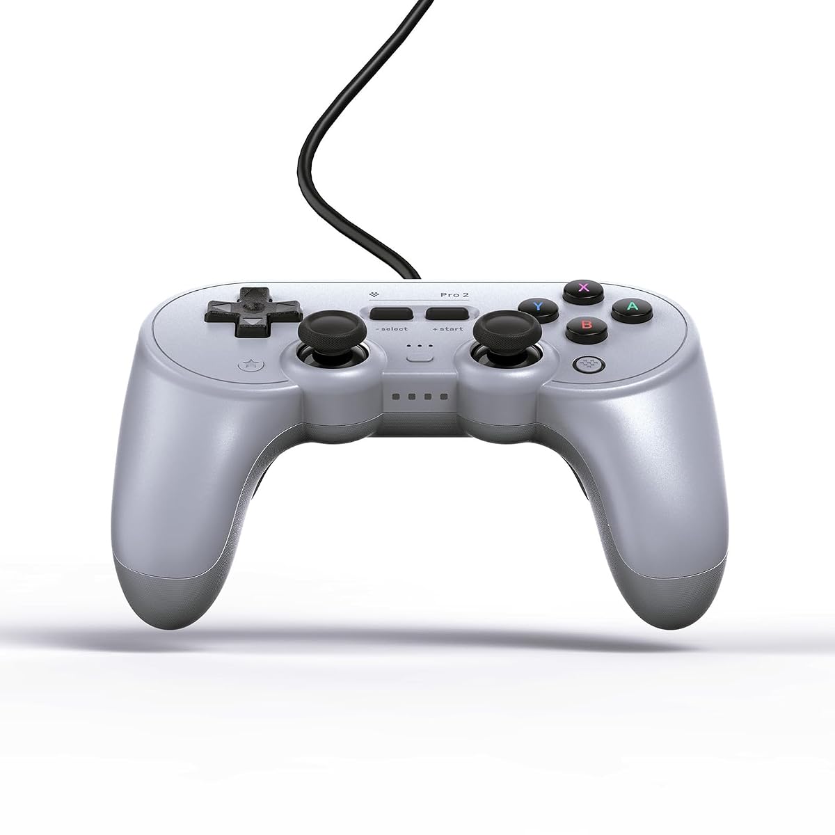 Pro 2 wired USB controller for Switch, Windows & Raspberry Pi - Grey Edition | 8BitDo