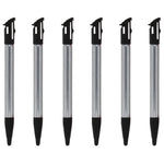 Metal Extendable Standard & XL Stylus Pen Set For 2015 Nintendo NEW 2DS XL - 8 Pack Black | ZedLabz