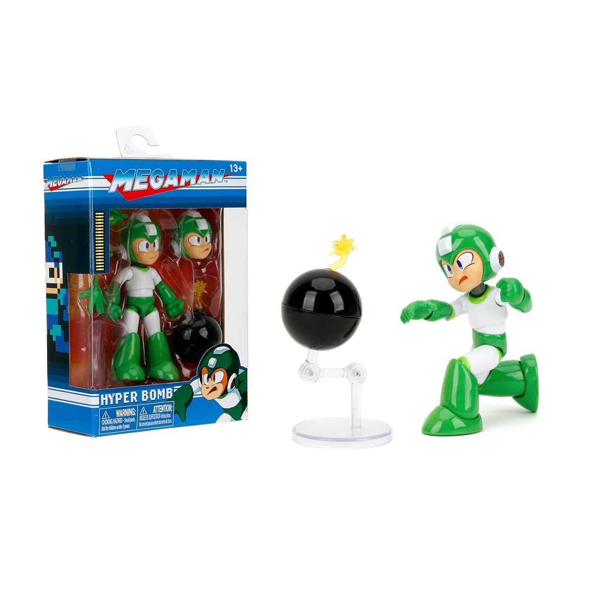 Mega Man Action Figure - Hyper Bomb (Wave 2) | Jada Toys