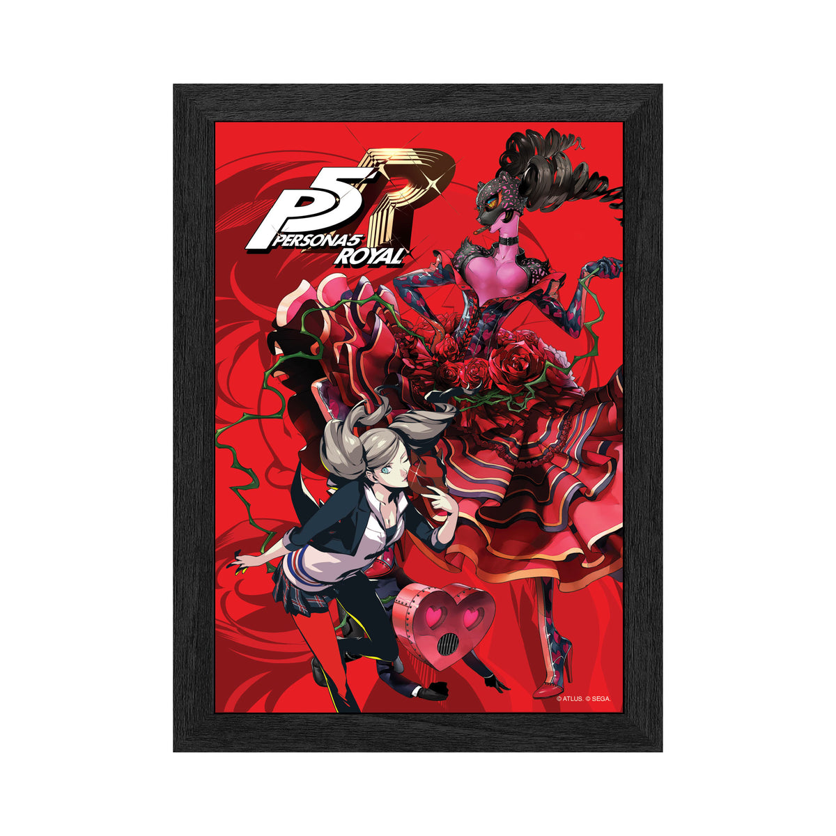 Persona 5 Royal Panther Plax lenticular frame wall art officially licensed 10"x12" inch (25x30cm) | Pixel Frames